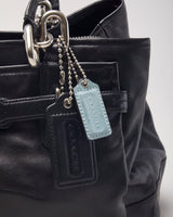 Coach Chelsea Jaden Black Leather Handbag