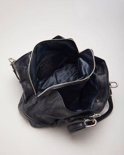 Coach Chelsea Jaden Black Leather Handbag