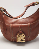 Ralph Lauren Brown Mini Handbag