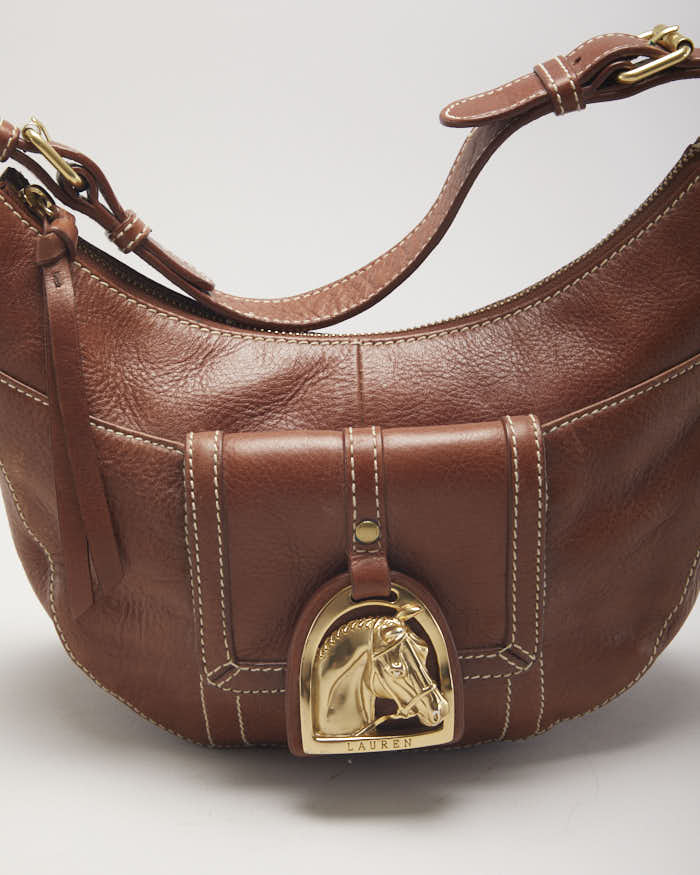 Ralph Lauren Brown Mini Handbag