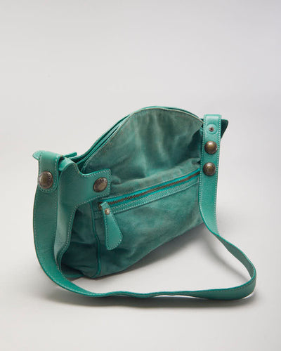 Marc Jacobs Suede Turquoise Bag