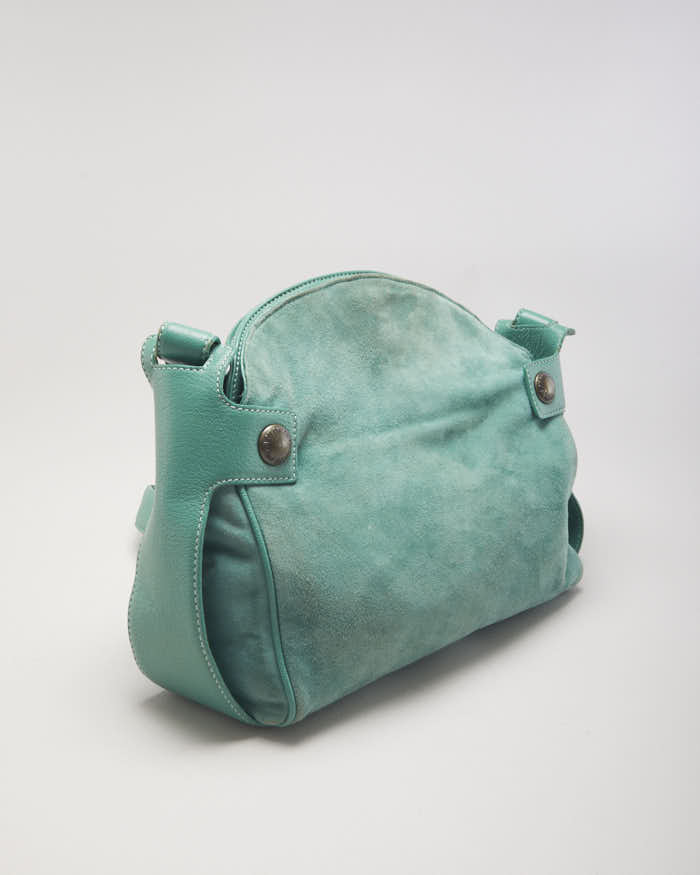 Marc Jacobs Suede Turquoise Bag