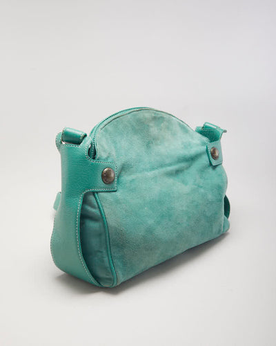 Marc Jacobs Suede Turquoise Bag