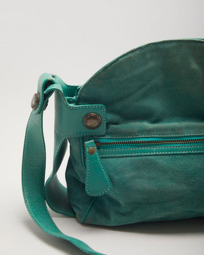 Marc Jacobs Suede Turquoise Bag