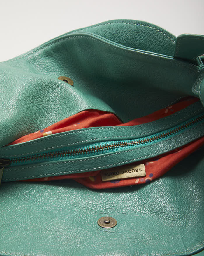 Marc Jacobs Suede Turquoise Bag