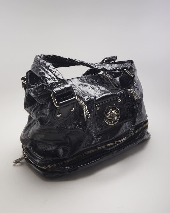 Marc Jacobs Patent Leather Black Bag Handbag