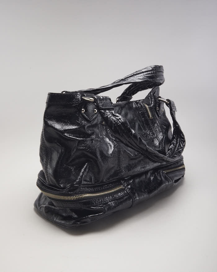 Marc Jacobs Patent Leather Black Bag Handbag