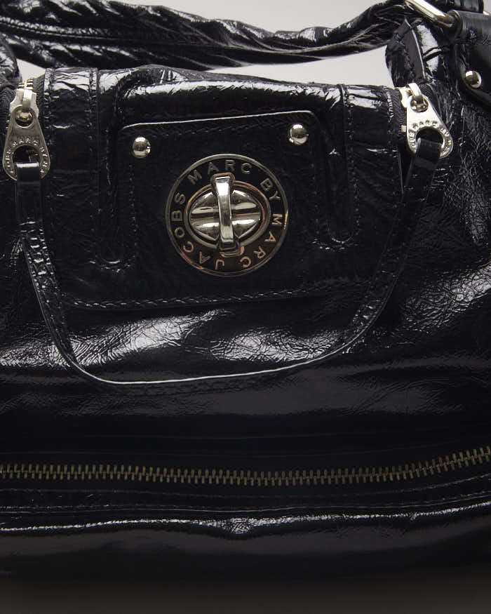Marc Jacobs Patent Leather Black Bag Handbag