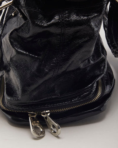 Marc Jacobs Patent Leather Black Bag Handbag