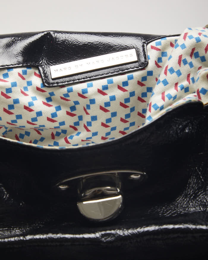 Marc Jacobs Patent Leather Black Bag Handbag