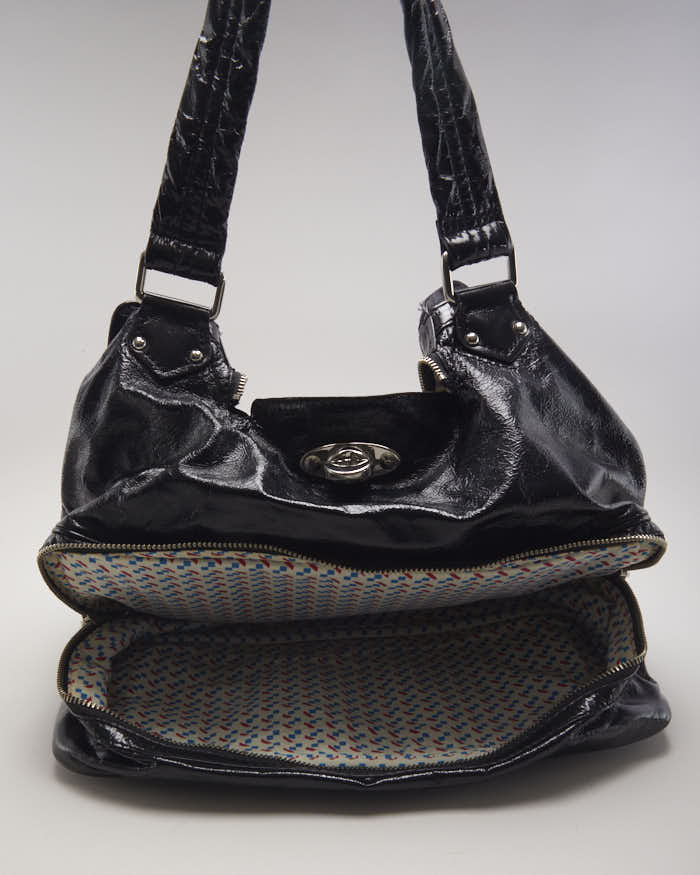 Marc Jacobs Patent Leather Black Bag Handbag