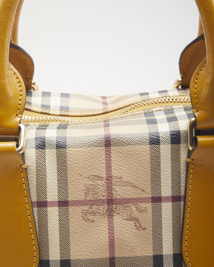 Burberry Haymarket Panel Blaze Bag