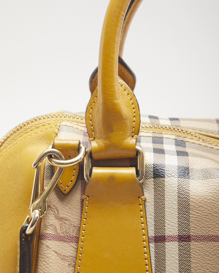 Burberry Haymarket Panel Blaze Bag