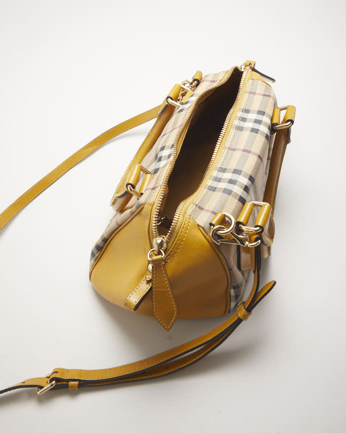 Burberry Haymarket Panel Blaze Bag
