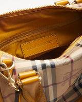 Burberry Haymarket Panel Blaze Bag