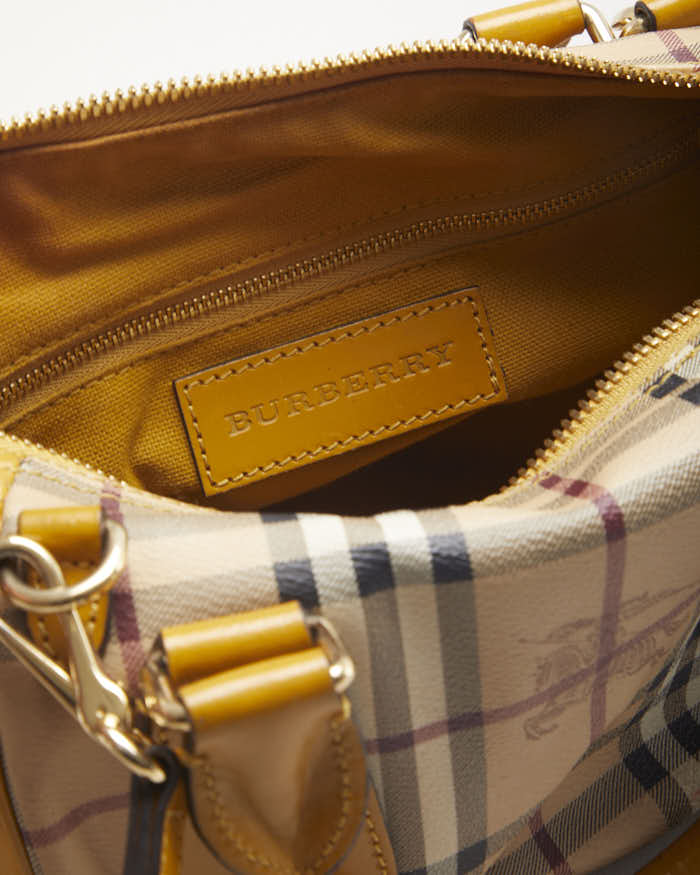 Burberry Haymarket Panel Blaze Bag