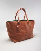 Dooney &amp; Bourke Brown Leather Tote Bag