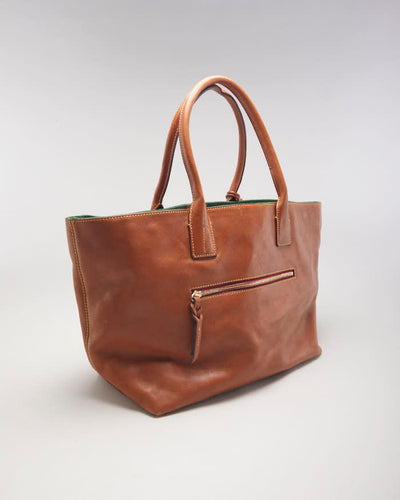 Dooney & Bourke Brown Leather Tote Bag