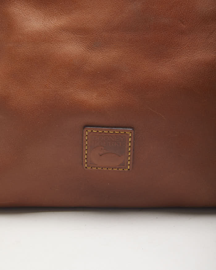 Dooney &amp; Bourke Brown Leather Tote Bag