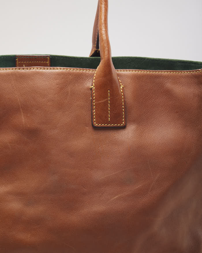 Dooney &amp; Bourke Brown Leather Tote Bag