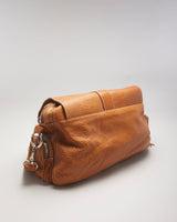 Roots Canadian Leather Brown Handbag