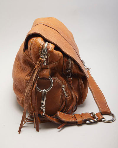 Roots Canadian Leather Brown Handbag