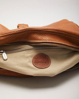 Roots Canadian Leather Brown Handbag