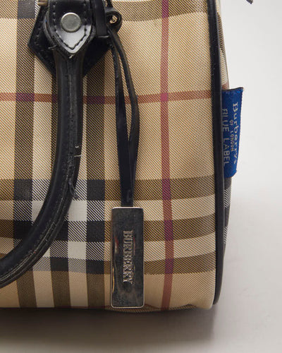 Burberry Mini Bowling Bag Blue Label