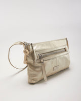 Fossil Gold Crossbody Bag