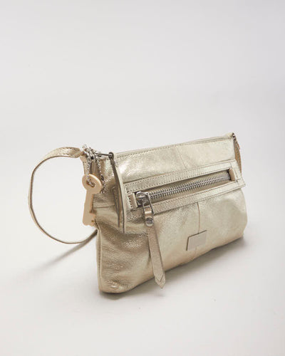 Fossil Gold Crossbody Bag