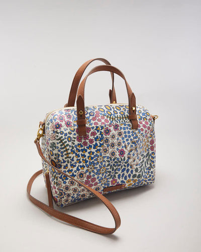 Fossil Floral Leather Crossbody