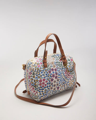 Fossil Floral Leather Crossbody