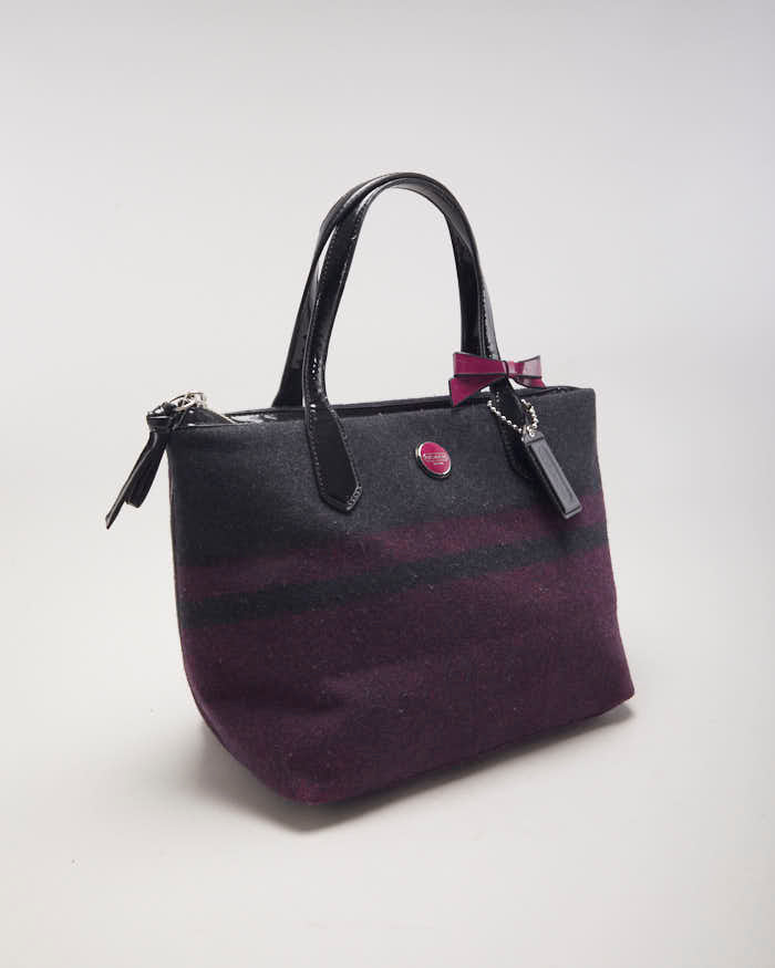Coach Wool Tote Bag