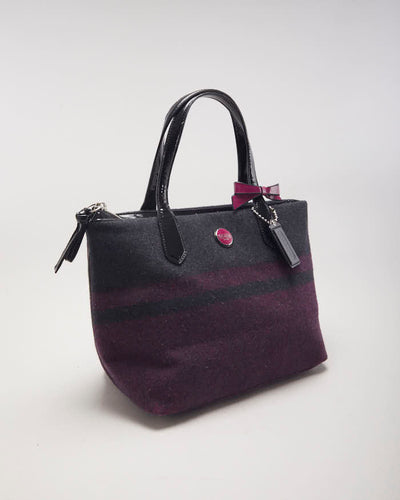 Coach Wool Tote Bag