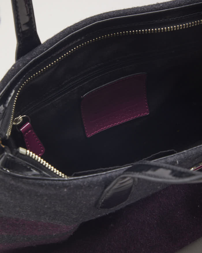 Coach Wool Tote Bag
