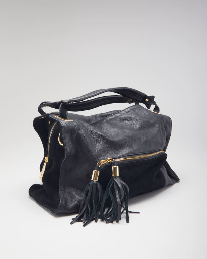 Sandro Leather Tassel Bag