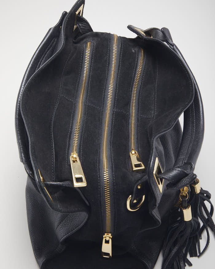 Sandro Leather Tassel Bag