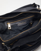 Sandro Leather Tassel Bag