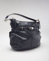 Coach Black Leather Handbag