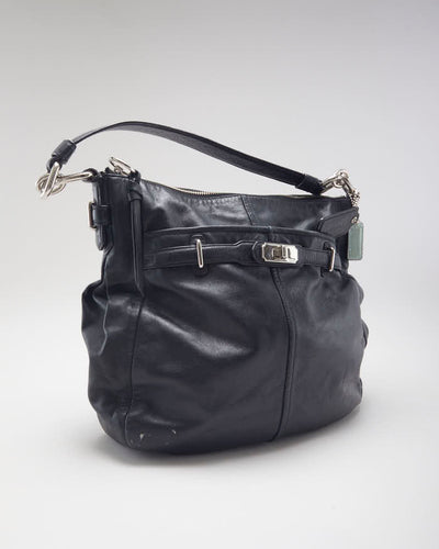 Coach Black Leather Handbag