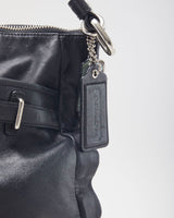 Coach Black Leather Handbag