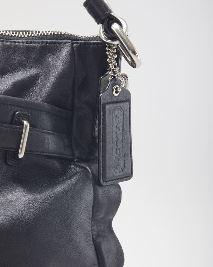 Coach Black Leather Handbag