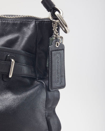 Coach Black Leather Handbag