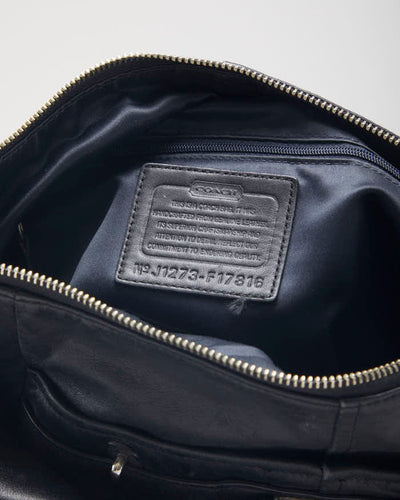 Coach Black Leather Handbag
