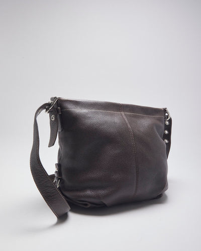 Coach Brown Leather Cross-body Bag