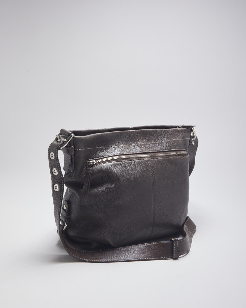 Coach Brown Leather Cross-body Bag