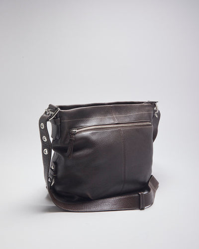 Coach Brown Leather Cross-body Bag