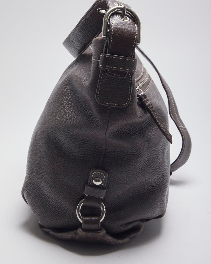 Coach Brown Leather Cross-body Bag