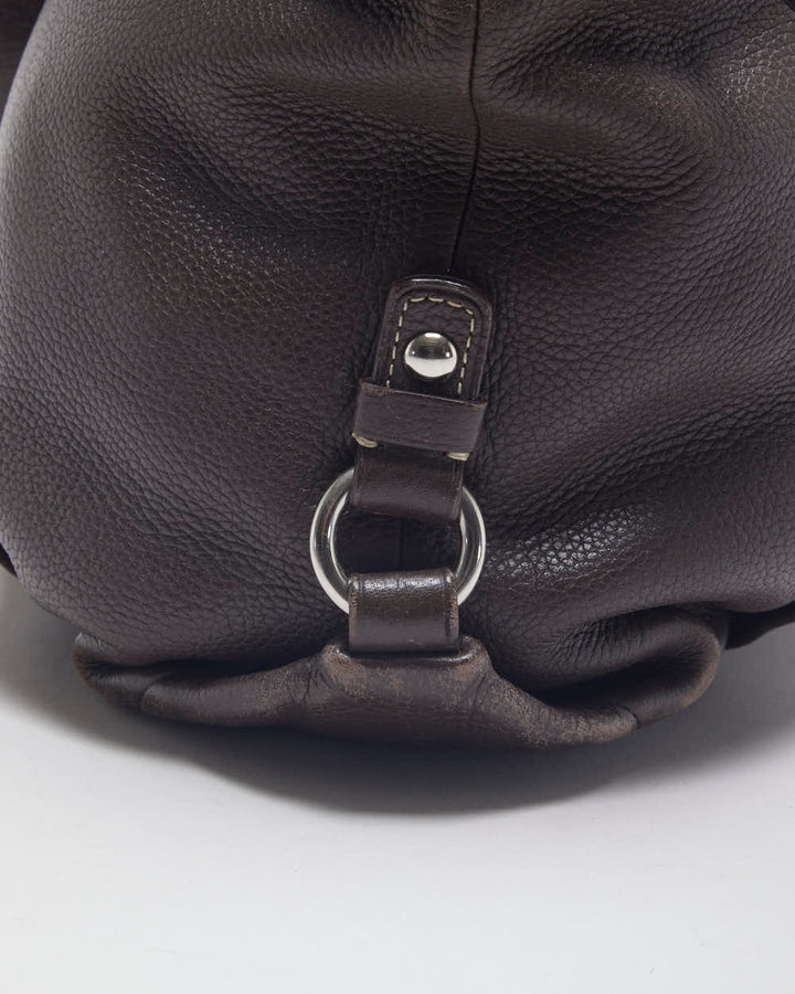 Coach Brown Leather Cross-body Bag