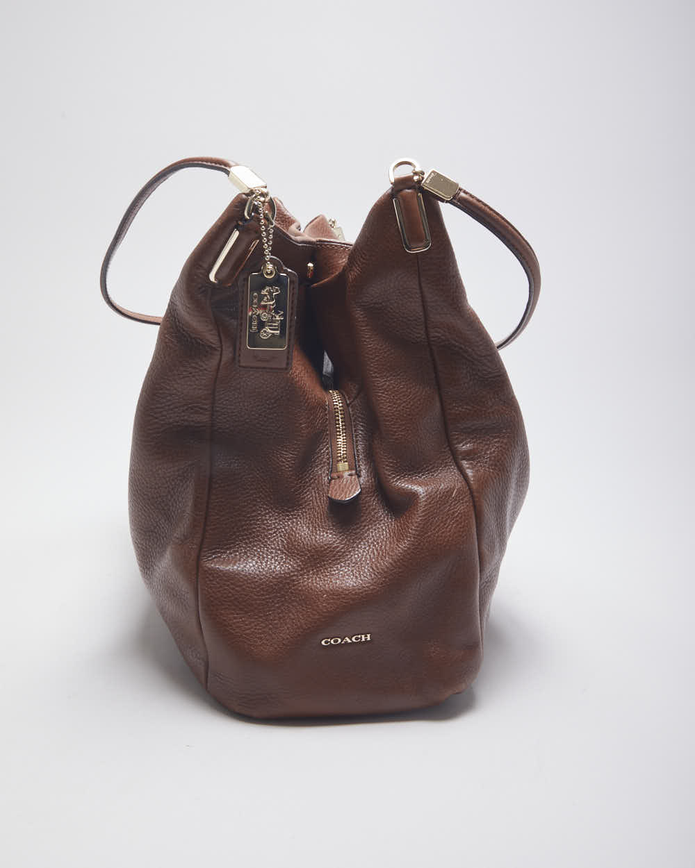 Coach Brown Leather Handbag Bag